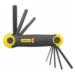 Set chiavi maschio esagonale Stanley 269264 Nero