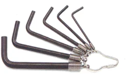 Set chiavi maschio esagonale Beta 000960640 96N/ST Nero