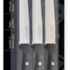 Set coltelli bistecca Kaimano 1023378 PREMIUM lama denti fini Nero