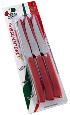 Set coltelli bistecca Marietti 1860 43TFB06R I TAGLIENTISSIMI lama den
