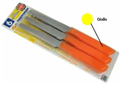 Set coltelli Coltellerie Inox Bonomi 30006GSC lama dentata (11cm) Gial