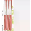 Set coltelli Kaimano 1023400 DINAMIK lama seghettata Rosso