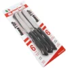 Set coltelli Marietti 1860 13TPB06N TOP lama dentata (11cm) Nero