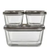 Set 3 contenitori per sottovuoto VacuBoxx Eco-Set