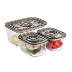 Set 3 contenitori per sottovuoto VacuBoxx Eco-Set