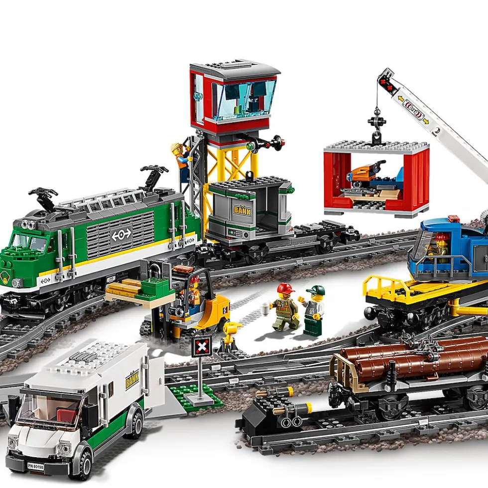 Set costruzione Lego City Treno merci 60198