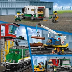 Set costruzione Lego City Treno merci 60198