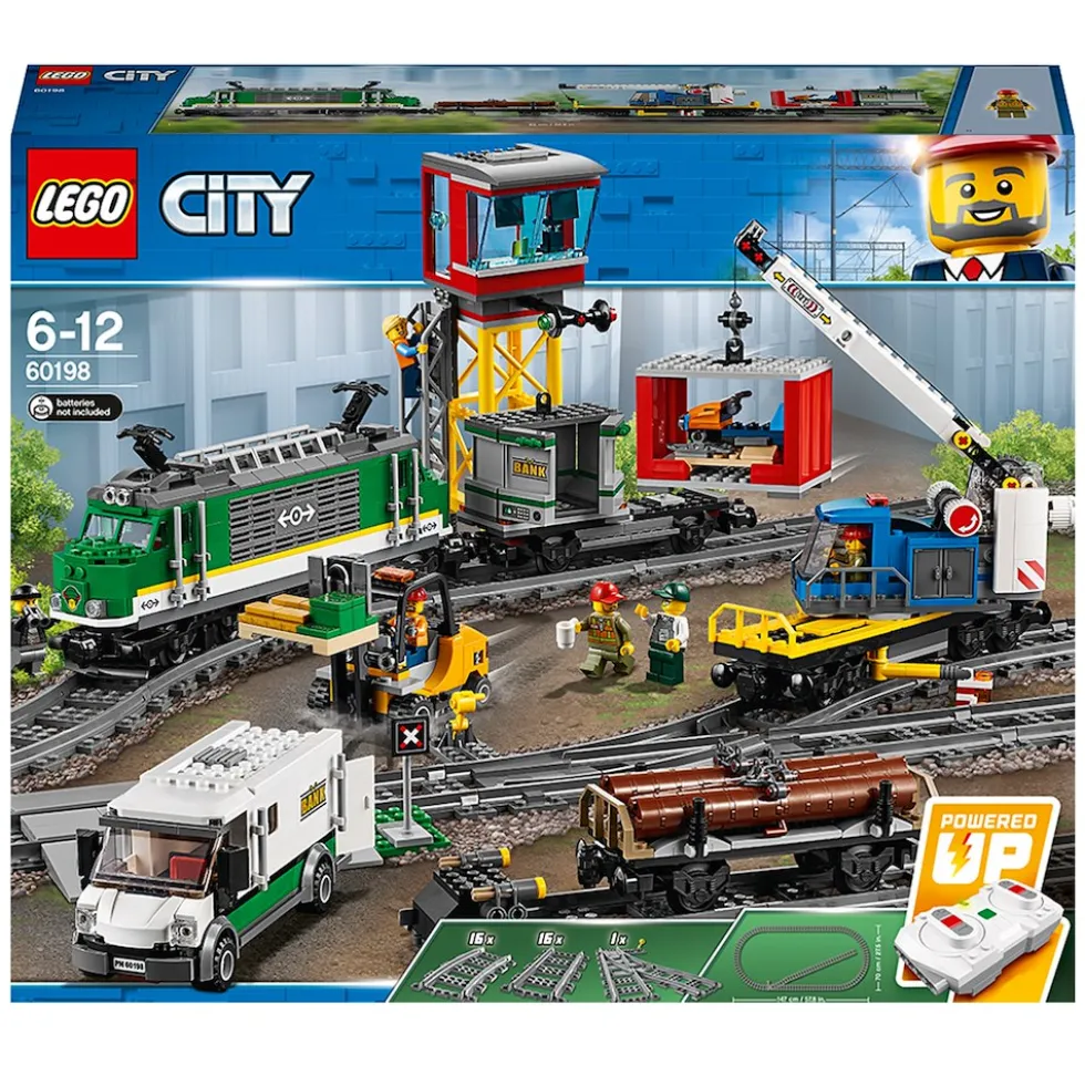 Set costruzione Lego City Treno merci 60198