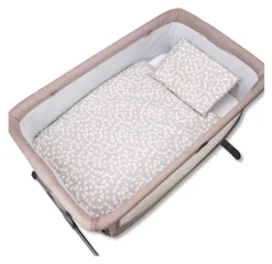 Set culla Baby Idea 30100 avvicinamento 4 pz con piumino Fantasia Beig