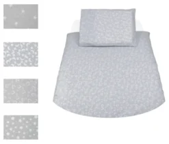Set culla Baby Idea 30100 avvicinamento 4 pz con piumino Fantasia Grig