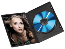 Set custodie CD e DVD Hama 00051297 5 pz Black
