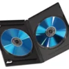 Set custodie CD e DVD Hama 00051294 5 pz Doppie Black