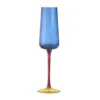 Set 6 flute multicolor 220 ml - Reale