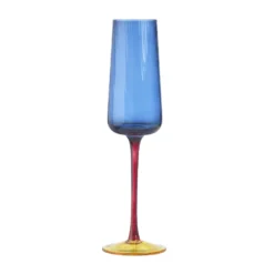 Set 6 flute multicolor 220 ml - Reale