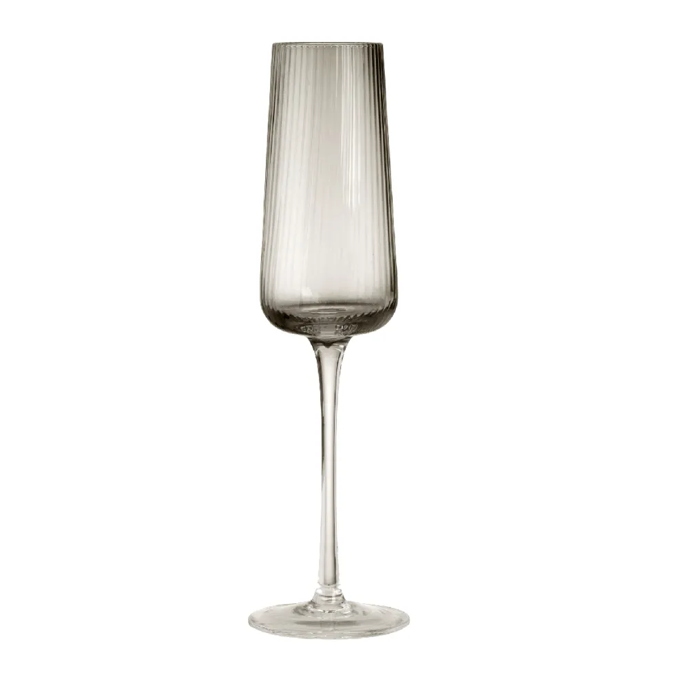 Set 6 flute pasta di vetro 220 ml - Reale