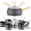 Set fonduta Kaufgut 070621 EVA Nero opaco