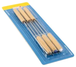 Set forchette fonduta Kaufgut 070366 Legno naturale