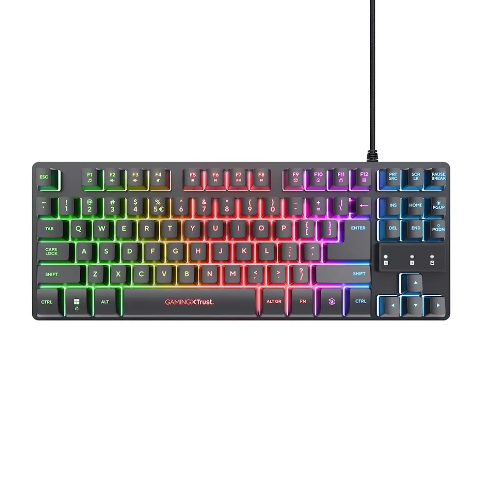 Set gaming tastiera + mouse Trust GXT 798 2-in-1 con LED