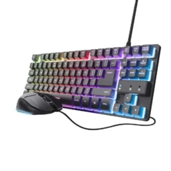 Set gaming tastiera + mouse Trust GXT 798 2-in-1 con LED
