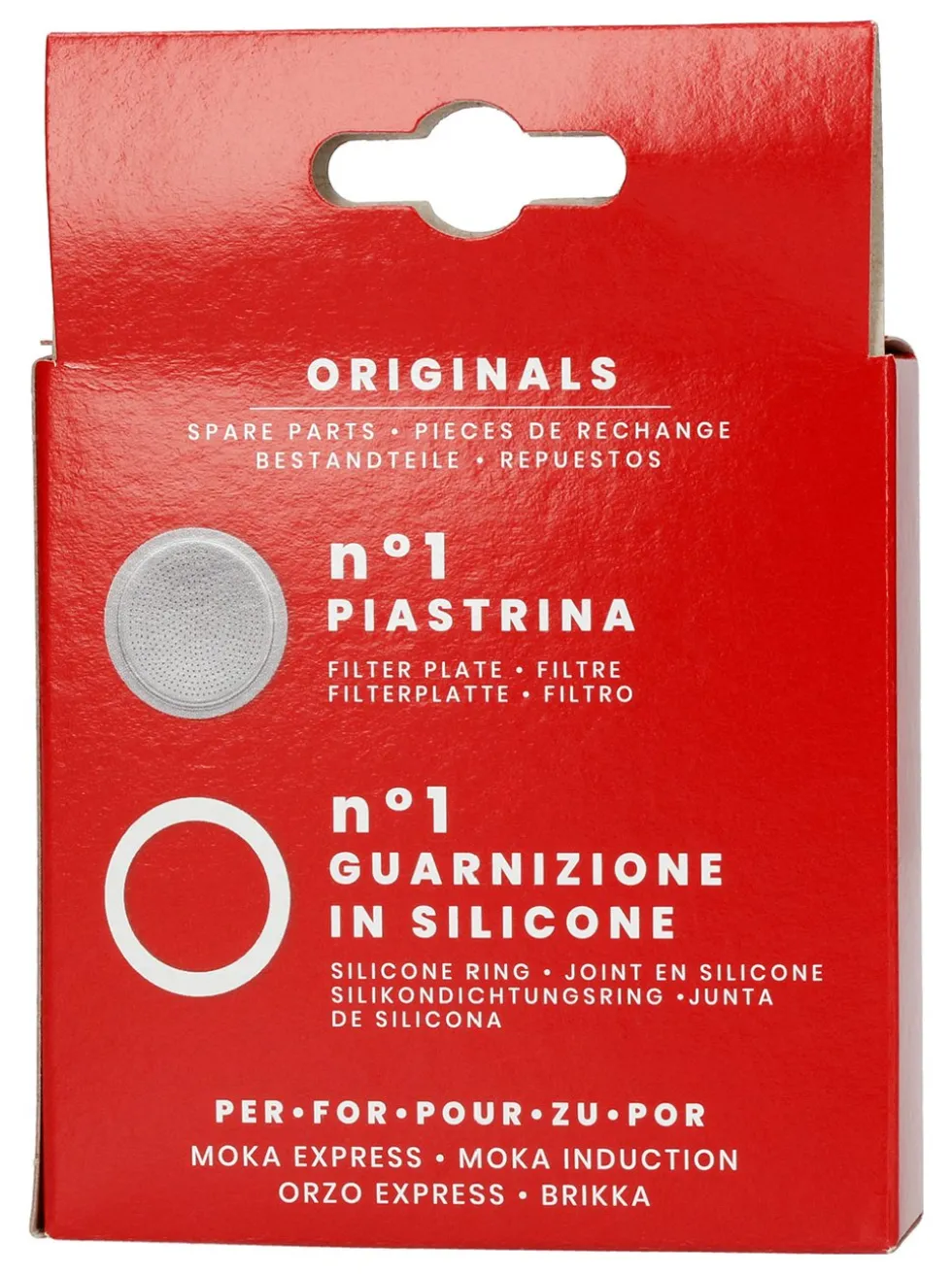 Set guarnizioni e filtro caffettiera Bialetti 0800040