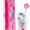 Set igiene orale bimbi Chicco 120991 Hippo Rosa