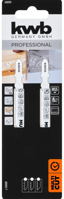 Set lame seghetto alternativo Kwb 49626035 EXPERT Multimateriale