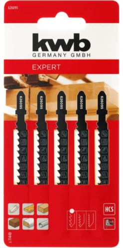 Set lame seghetto alternativo Kwb 49626095 EXPERT Legno