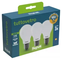 Set lampadine led Beghelli 58050 TUTTOVETRO LED