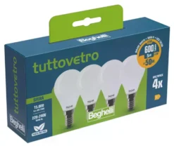Set lampadine led Beghelli 58056 TUTTOVETRO LED