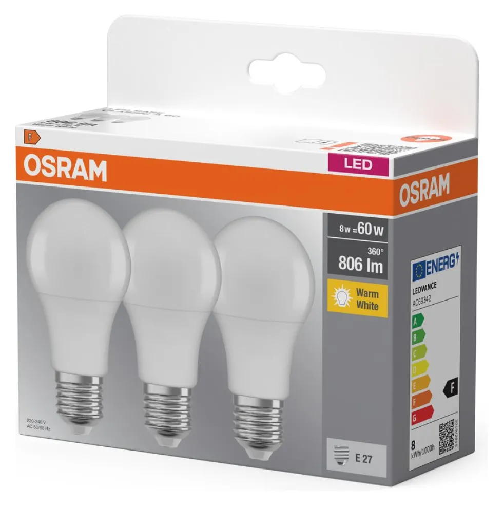 Set lampadine led Osram LED BASE CLASSIC A