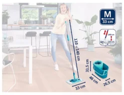 Set lava pavimenti Leifheit 52120 CLEAN TWIST Set Ergo