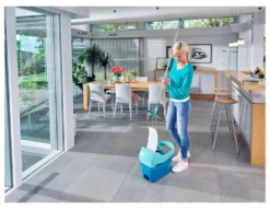 Set lava pavimenti Leifheit 55096 PROFI XL con pressa con ruote e pann