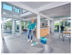 Set lava pavimenti Leifheit 55096 PROFI XL con pressa con ruote e pann