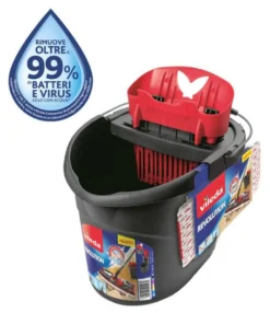 Set lava pavimenti Vileda 183010 REVOLUTION senza manico
