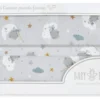 Set lenzuola culla Baby Idea LCFG Fantasia grigio