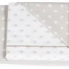 Set lenzuola culla Italbaby 020 1288 03 NEXT2ME FOREVER Pois tortora