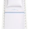 Set lenzuola lettino Baby Idea LSAZ LITTLE STAR completo Azzurro