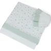 Set lenzuola lettino Baby Idea L2006VD STELLINE completo Verde