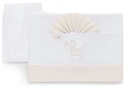 Set lenzuola lettino Italbaby 15 20 106 BEAR completo Avorio