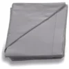 Set lenzuola lettino Italbaby 020 1010 14 TINTA UNITA completo Grey