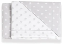 Set lenzuola lettino Italbaby 020 1005 004 POIS completo Grey