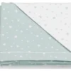 Set lenzuola lettino Italbaby 020 1007 003 STELLE completo Menta