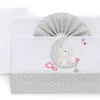 Set lenzuola lettino Italbaby 15 2010 408 MOON completo Grey