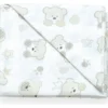 Set lenzuola lettino Italbaby 020 1000 005 TENEREZZE completo Tortora