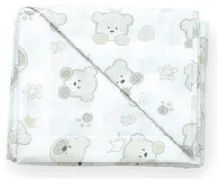 Set lenzuola lettino Italbaby 020 1000 005 TENEREZZE completo Tortora