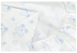 Set lenzuola lettino Italbaby 020 1000 004 TENEREZZE completo Azzurro