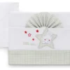 Set lenzuola lettino Italbaby 15 2010 206 STAR completo Avorio