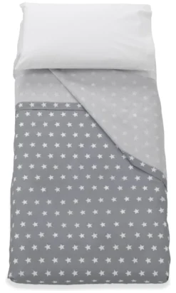 Set lenzuola lettino Italbaby 020 1008 005 STARLETTE completo Grey