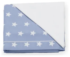 Set lenzuola lettino Italbaby 020 1008 002 STARLETTE completo Azzurro