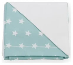 Set lenzuola lettino Italbaby 020 1008 003 STARLETTE completo Menta